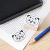 Saw Stamp Cute Small Animals and Wooden Rubber Convenient Made In Japan "I It" Set - Cat, Panda, Rabbit, Lion, Bear, More. Stamps, Gift, (#83)