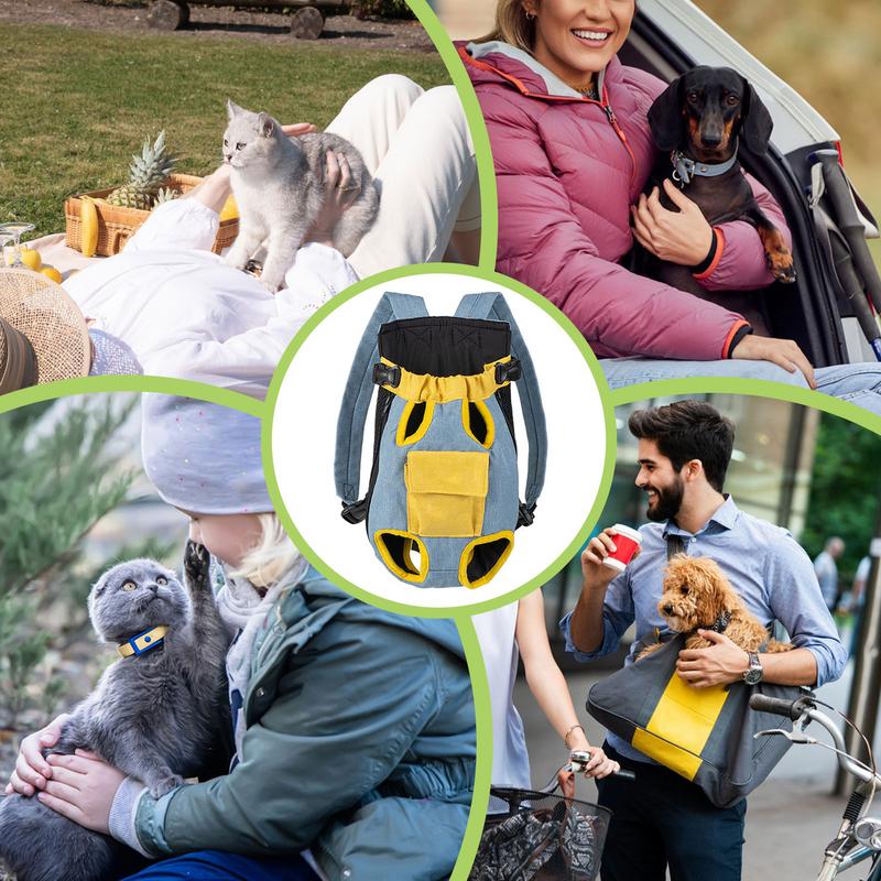 Cat Backpack Carrier Legs Out Adjustable Travel Bag For Cat Portable Pet Supplies For Small Medium Dogs Puppy Accessories For