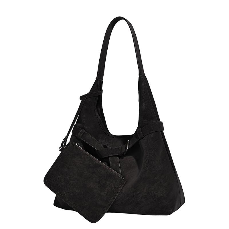 Korean Style Handheld Versatile Commuter Tote Bag for Women 2025 Autumn Winter Large Capacity Women's Bag High-end Single Shoulder Crossbody Bag