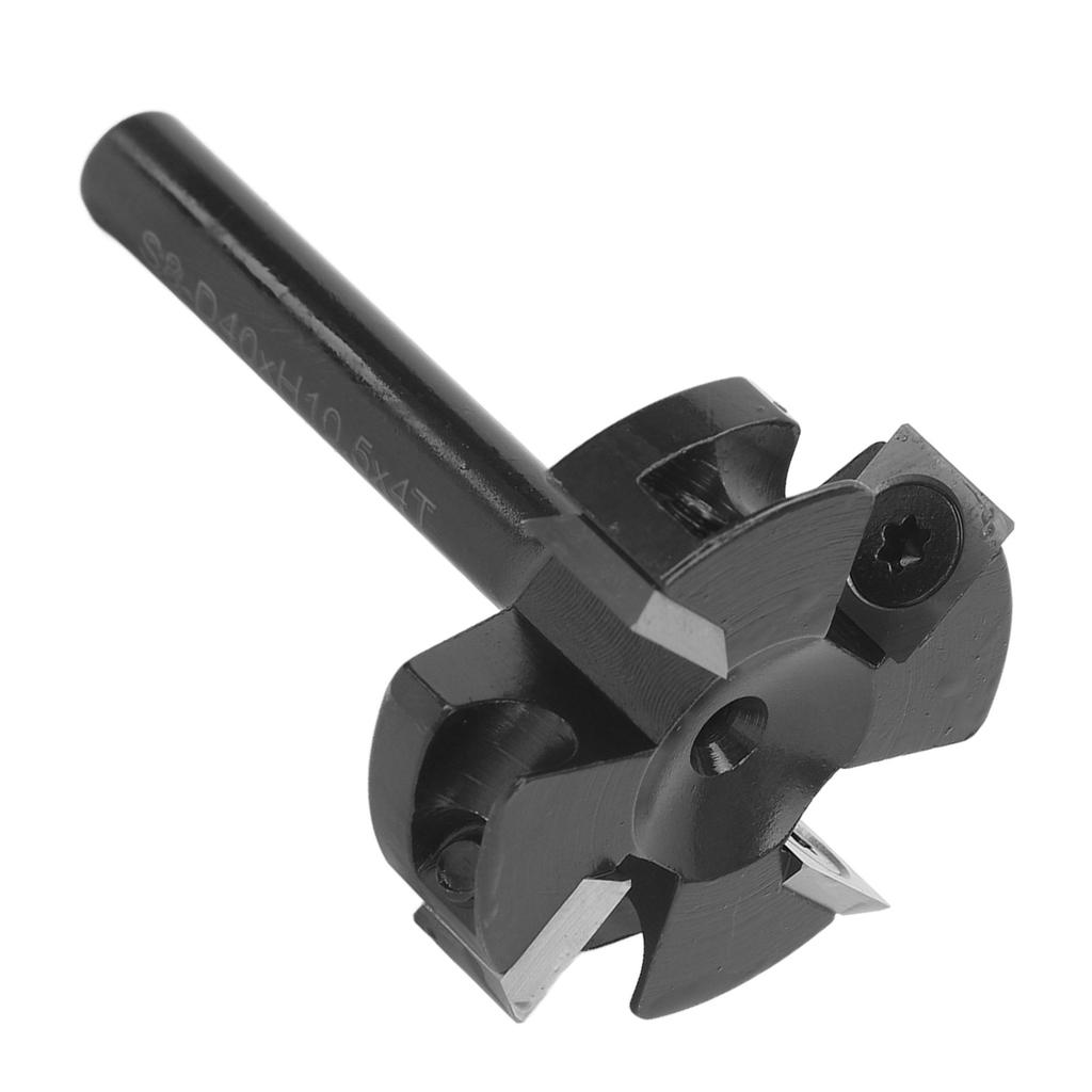 Abrichtfräser 4 Schneiden 8mm Schaft 40mm Schnittdurchmesser Hobelfräser Werkzeug für Holzbearbeitung