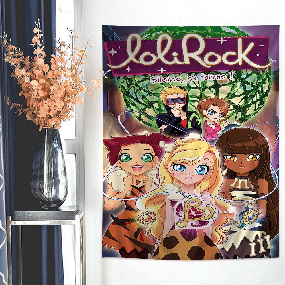 LoliRock Cartoon Hanging Bohemian Tapestry Cheap Hippie Wall Hanging Bohemian Wall Tapestries Mandala Wall Hanging Home Decor