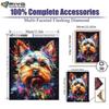 DIY Full Round Diamond Painting Cross Stitch 3D Cute Little Animal Scene Home Decorative Art Painting Diamond Painting 5d Diamond Art Painting