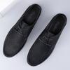 Handgefertigte Schuhe aus echtem Leder Rutschfeste Herren-Freizeitsneaker Bequeme Fahr-Flats Loafer Heißer Verkauf Herren-Laufschuhe