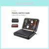 8 Slot Travel Watch Box Stylish Pu Leather Storage Case Organizer For Watches