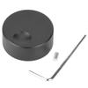 32x13mm Volume Control Knob Black Frosted Solid Aluminum Knob for 6mm Potentiometer Knob