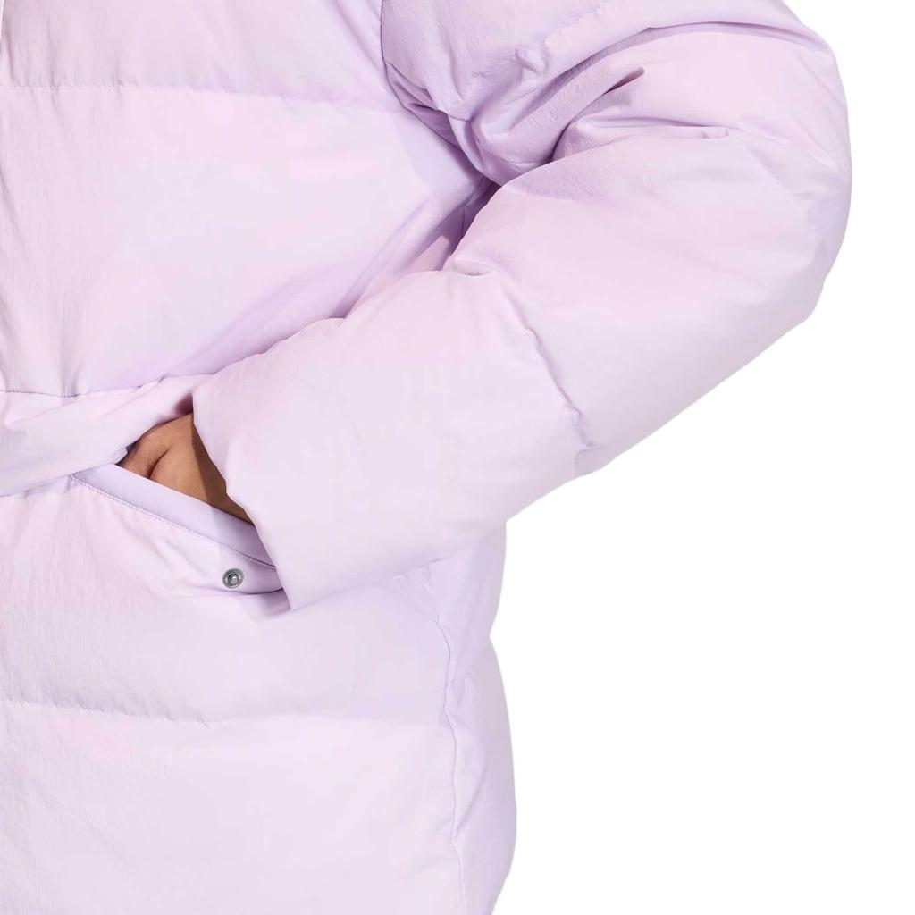 adidas Down Jackets Unisex Powder Plum Purple Hooded Moderate KS6485