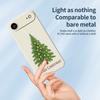 For iPhone 17 Air Case Christmas Tree Pattern Printing Straight Edge TPU Phone Back Cover