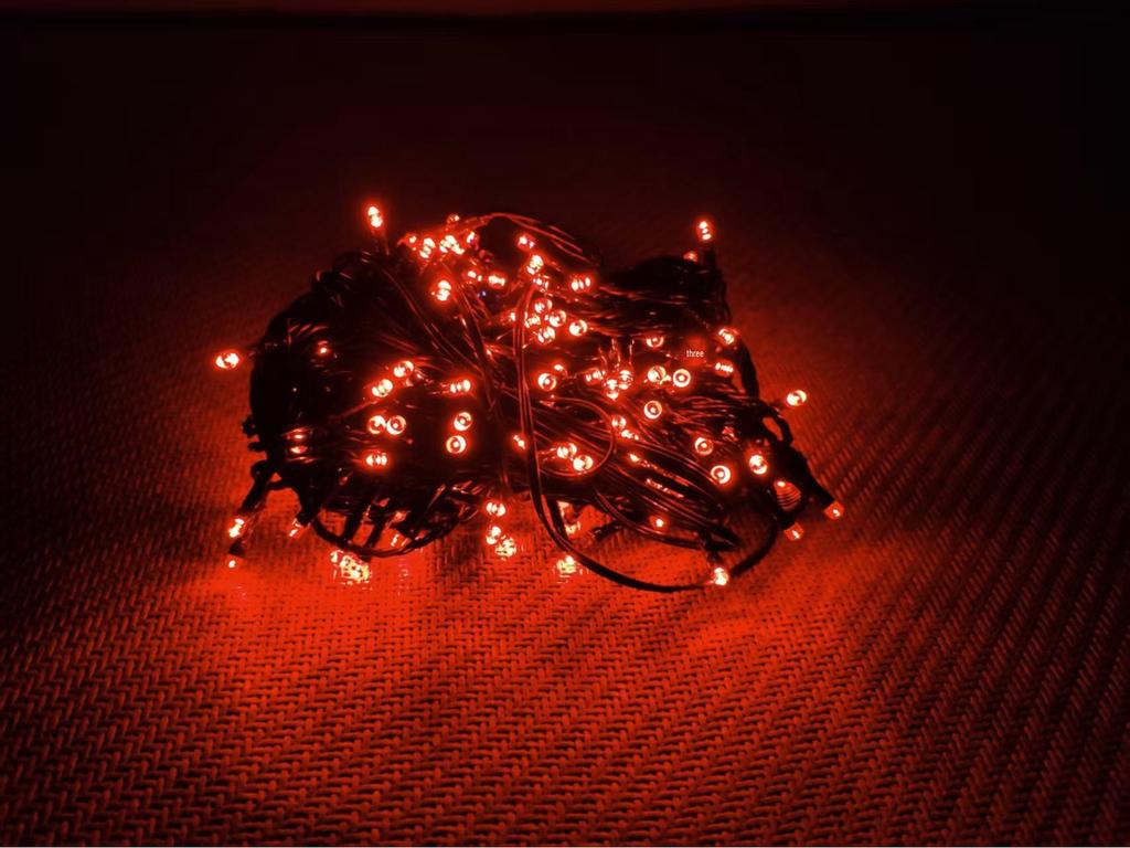 Wodoodporne girlandy LED Gwiaździste Niebo na energię słoneczną - Kolorowe zewnętrzne światła dekoracyjne