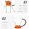 OULOVECO Teapot, Lightweight, High-Quality Nordic Design, Heat-Resistant Glass Teapot, Suitable for Direct Heat, Perfect for Fruit Tea, Afternoon Tea,