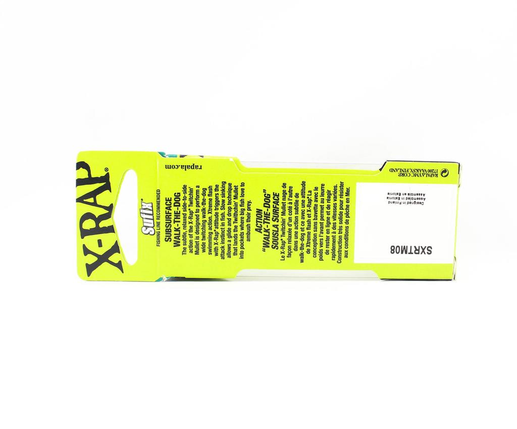 Rapala X-Rap Twitchin Mullet Slow Sinking Lure SXRTM08/MU (8246)