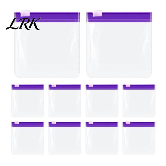 Medicine Slide Lock Bag Bags, Reusable EVA Pill Pouch, Waterproof Portable Travel Pills Small Items Storage Bag, for And Daily Use Compact Organizer
