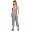 European and American ice silk suspender trousers summer thin women's loungewear pajamas set women's sexy underwear