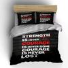 Bold text motivational quote. Bedding sets Duvet cover sets Duvet covers Pillowcases(1 * Duvet Cover 2 * Pillowcases without duvet insert)