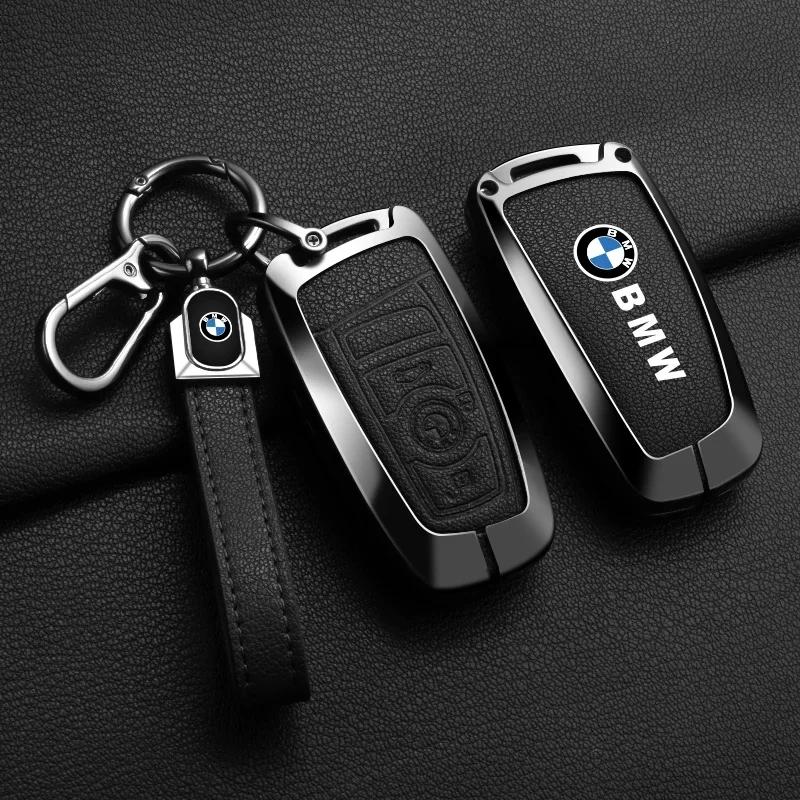 Car Sticker Hot 2025 Car Key Case Cover Shell Protector For BMW 1 3 5 7 Series F07 F10 F11 F25 F26 F30 520 525 F18 118i 320i X3