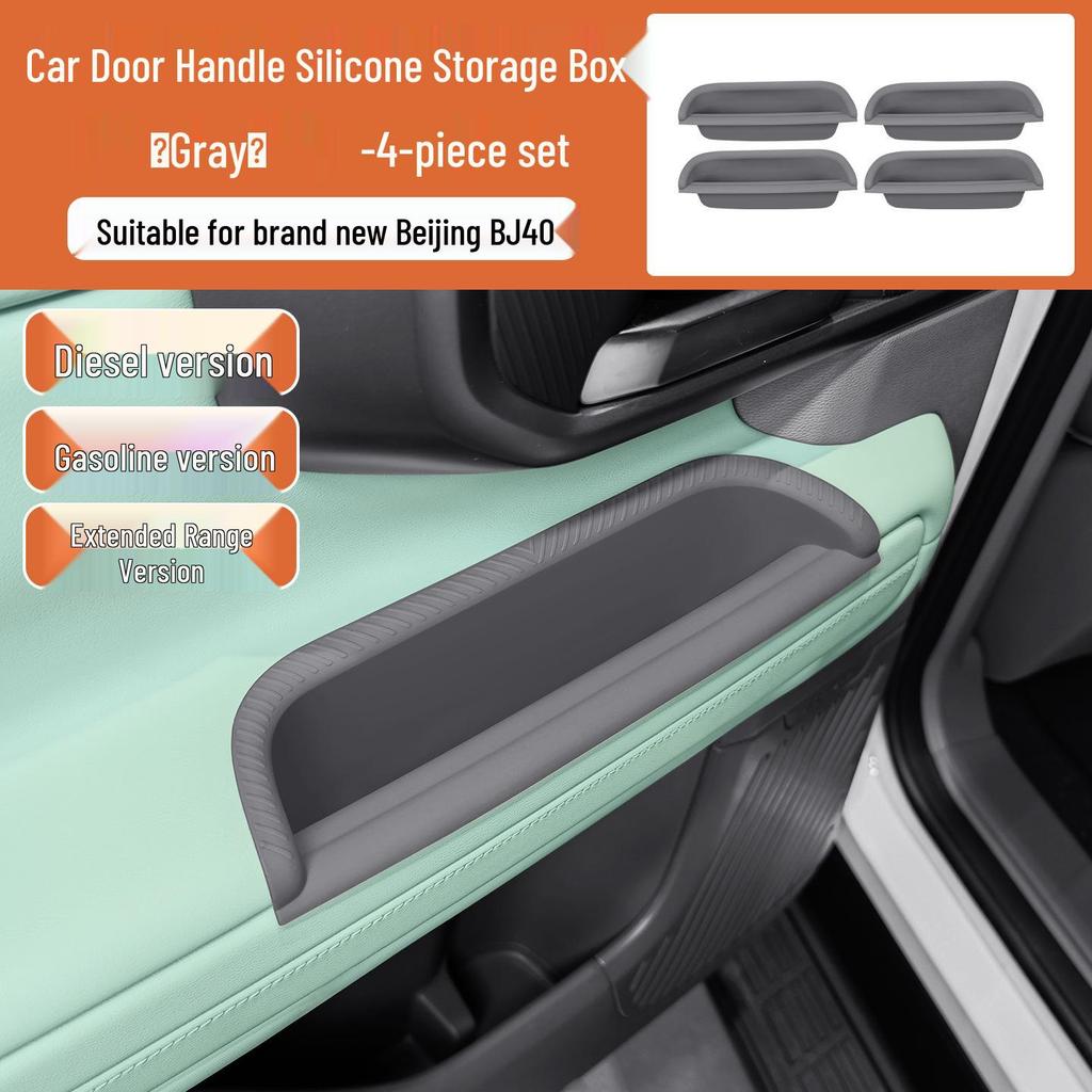 Beijing BJ40 Extended Range Silicone Console & Gear Shift Panel Modifications