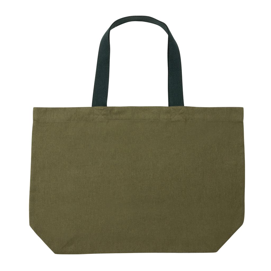 XD Collection Impact Aware Large Recycled Canvas Undyed Tote Bag