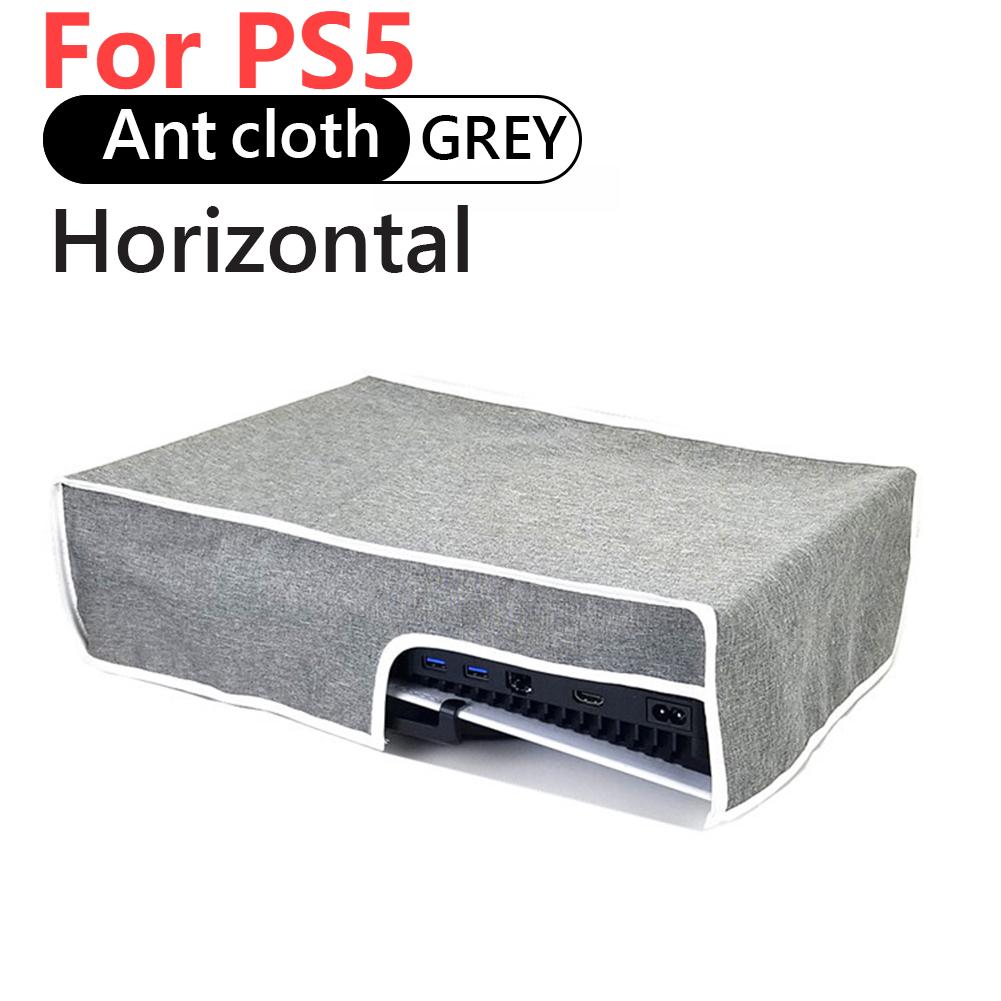 For PS5 Slim Vertical/Horizontal Dust Cover Anti-Scratch Protector Waterproof Dustproof Cover Sleeve for Playstation 5 Slim/PS5