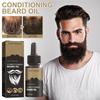 30ml Beard Growth Oil Natural Plant Extraction Moisturizing Nourishing Improve Split Ends Repair Hair Follicles Beard Care Hair And Beard