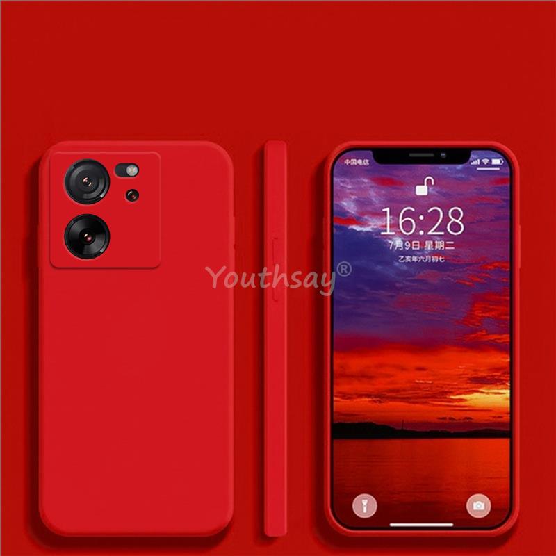 For Xiaomi 13T Pro Case Xiaomi 13T Pro Cover Silicone Plain TPU Capa Protector For Xiaomi 13T 12T Pro 12 Lite 12X 12S Pro Case