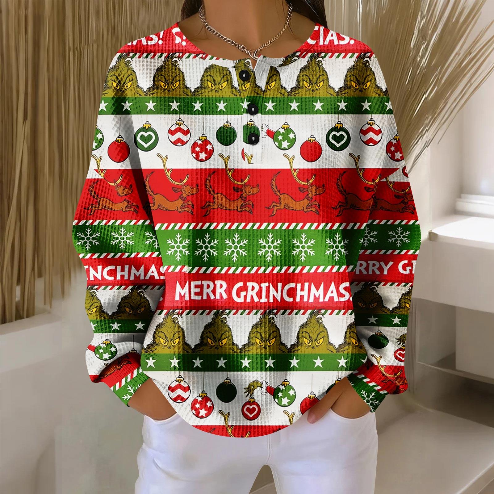 

Женские повседневные рубашки с длинным рукавом, топы на пуговицах с V-образным вырезом, свободный трикотаж, осенние фавориты для женщин XL красный