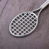 Car Key Chain 6 Color Pendant Sports Key Chain Tennis Racket Keychain Mini Keychain Tennis Ball