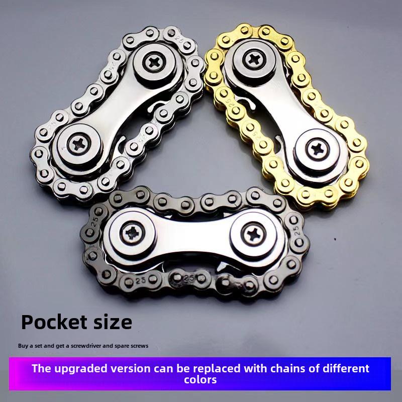 Cross-Border Metal Finger Gyroscope: Adult Stress Relief and Children's Toy Gift