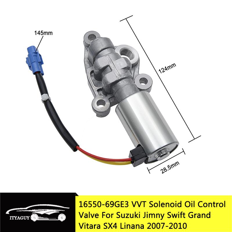 

Электромагнитный клапан управления маслом VVT 16550-69GE3 для SX4 Swift Linana 16550-69GE3000 16550-69GE3-000 1655069GE3