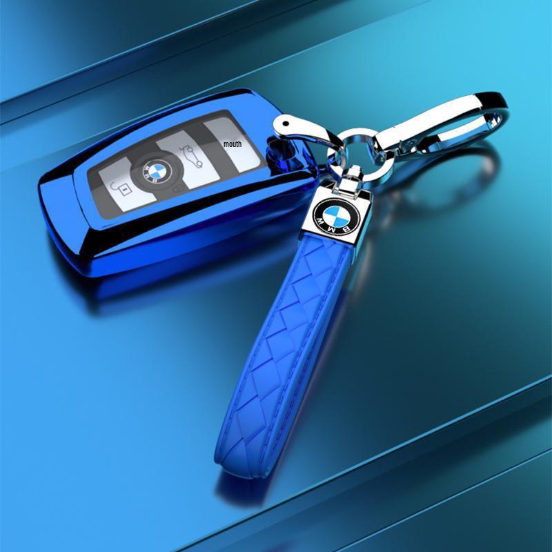 Kompatible BMW Schlüsseletui für X3, X4, 1er, 3er, 5er & 7er Serie - Dekorative Schlüsselschale & Kette