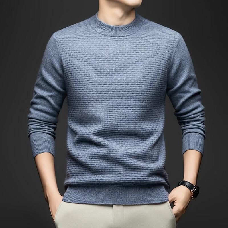 Firstview Men s 30% Cashmere 70% Wool Crew Neck Sweater XL