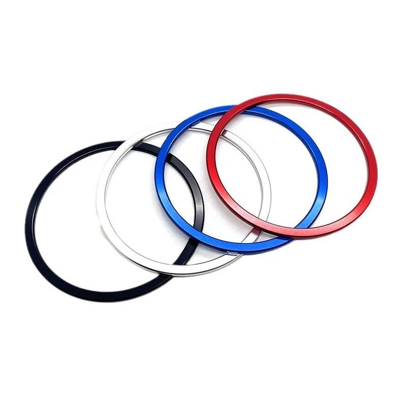 Car Steering Wheel Center Logo Circle Ring Cover Sticker For Mazda 3 6 CX3 CX-3 CX-5 CX5 CX8 CX 9 Axela 2017- Accessories