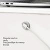3/6/12pcs Self-adhesive Magnetic Remote Holder - Wall Mount for TV/AC/DVD Remotes, White Space-Saving Design