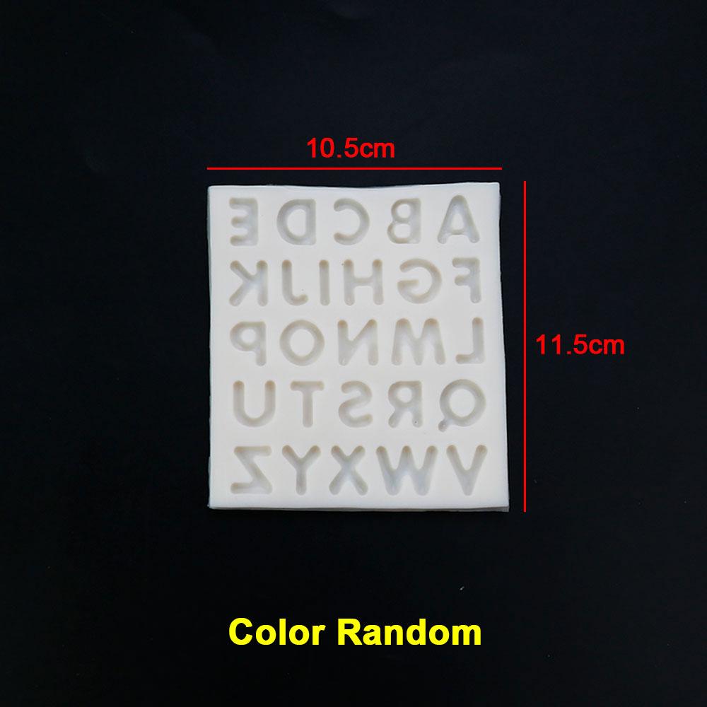 Silicone World 3D Letter Number Silicone Mold Cake Flipping Sugar Chocolate Cake Mold Baking Tools Alphanumeric Resin Molds