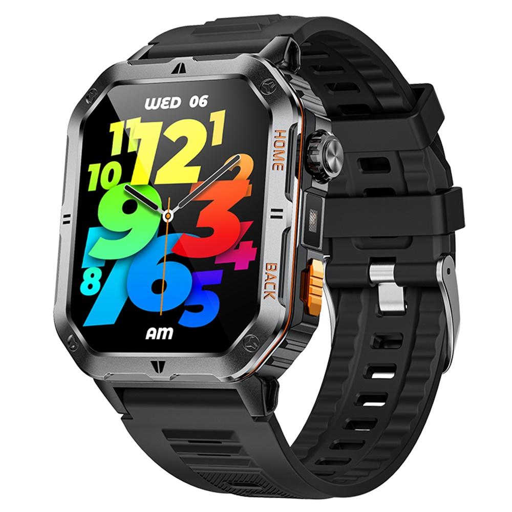

Newest Outdoor Adventure Smart Watch Men Blue Tooth Call IP68 Waterproof Voice Assistant Heart Rate Sleep Health Smartwatch