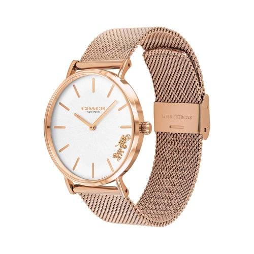 Coach Perry Watch (Officially Imported) 14503126 Women's Rose Gold