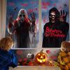 Halloween Dekorative Glasaufkleber Horror Tod Geist Fensteraufkleber Party Atmosphäre Blutflecken Handabdrücke Statische Aufkleber