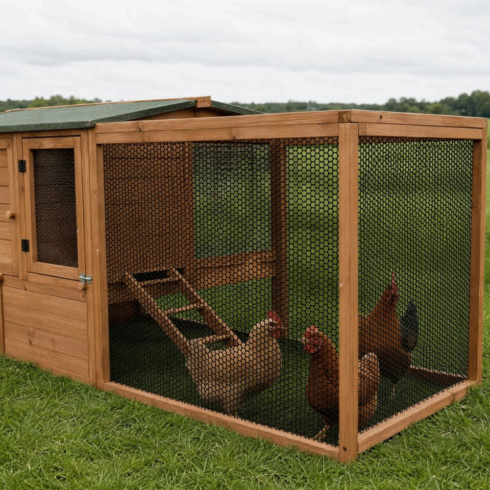 Thickened Garden Fence Net Mesh Fence Net Roll Environmental Protection Plastic Net Chicken Coop