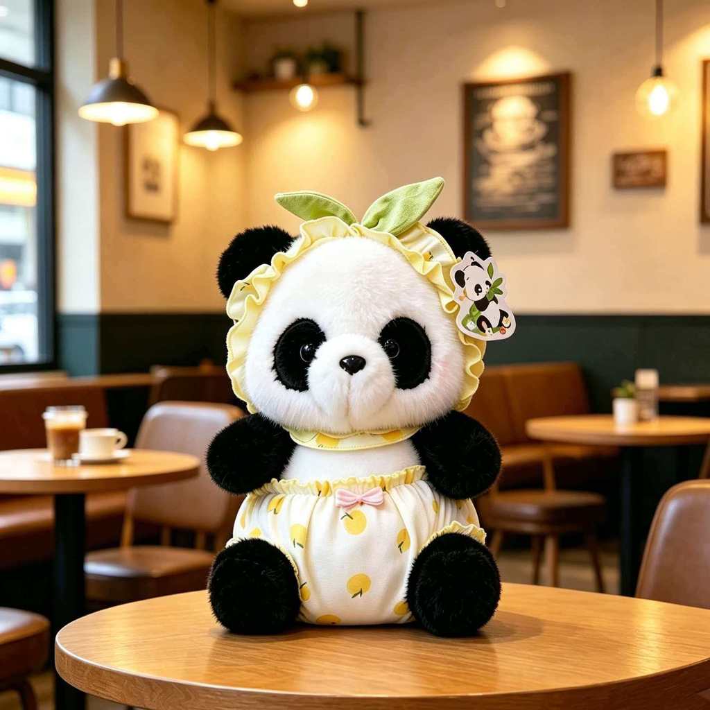 Panda Plush Toy Collectors Edition Soft Stuffed Animal Gift For Kids And Adults