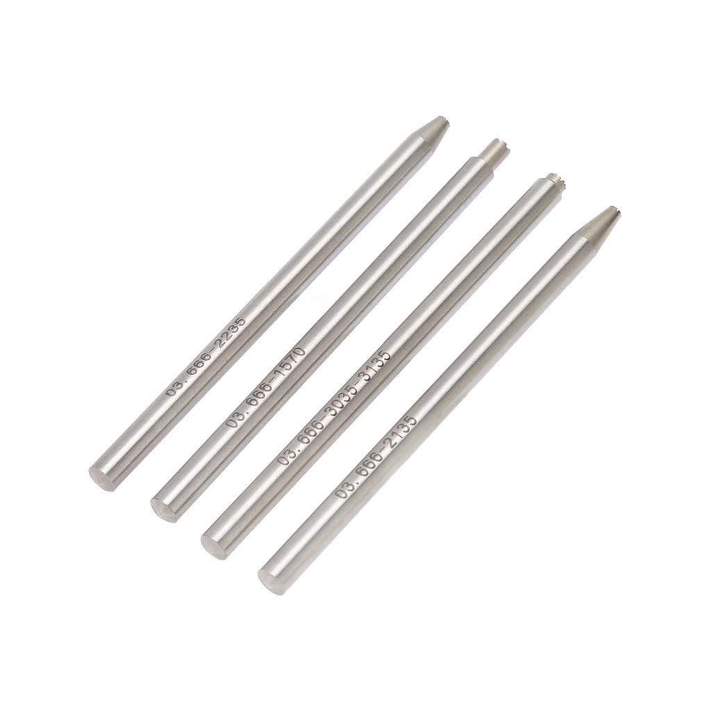 Set 4 buc Puncție Ax Rotor Oscilant Greutate Oțel Inoxidabil Instrumente Reparare Mecanism Ceas cu