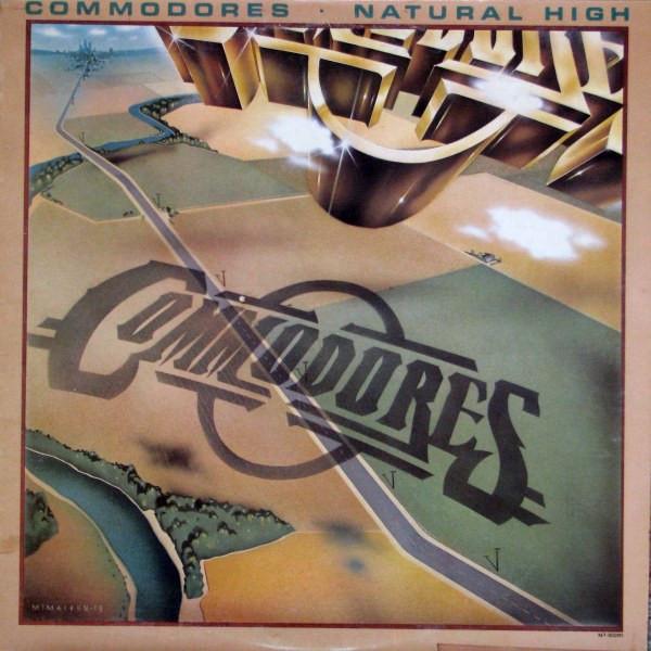 

12inch Record COMMODORES Natural High M7902R1 Motown 1978 Canada SoulFunk Used