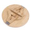 Circular Snack Tray Natural Wooden Armrest Tray Specific Storage Sofa Side Table  Home Use