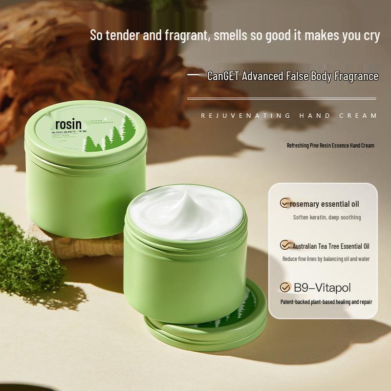 

Agulia Pine Scent Hand & Foot Cream: Moisturizes, Nourishes, Soothes Dryness, Anti-Cracking.