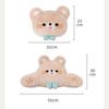Fashionable Light Luxury Cartoon Bear Plush Waist Support Car Waist Back Neck Pillow Car Cushion Back Cute Car Accessories