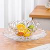 Flewentz Nordic Crystal Glass Fruit & Snack Serving Platters