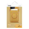 UNIQ Flixa Magnetic Card Wallet with Kickstand Yellow/Canary Yellow MagSafe