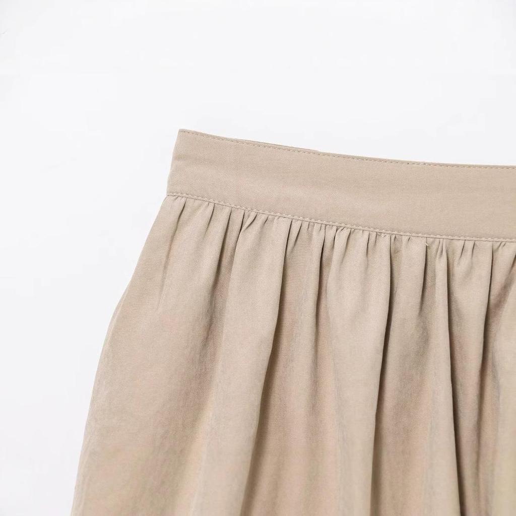 Damen Europäischer und Amerikanischer Stil Mode Laterne Minirock