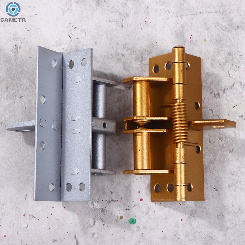 Hardware Multi-function Detachable Self Closing Spring Hinge Automatic Door Closer Hinge FFurniture Fittings Positioning Closer
