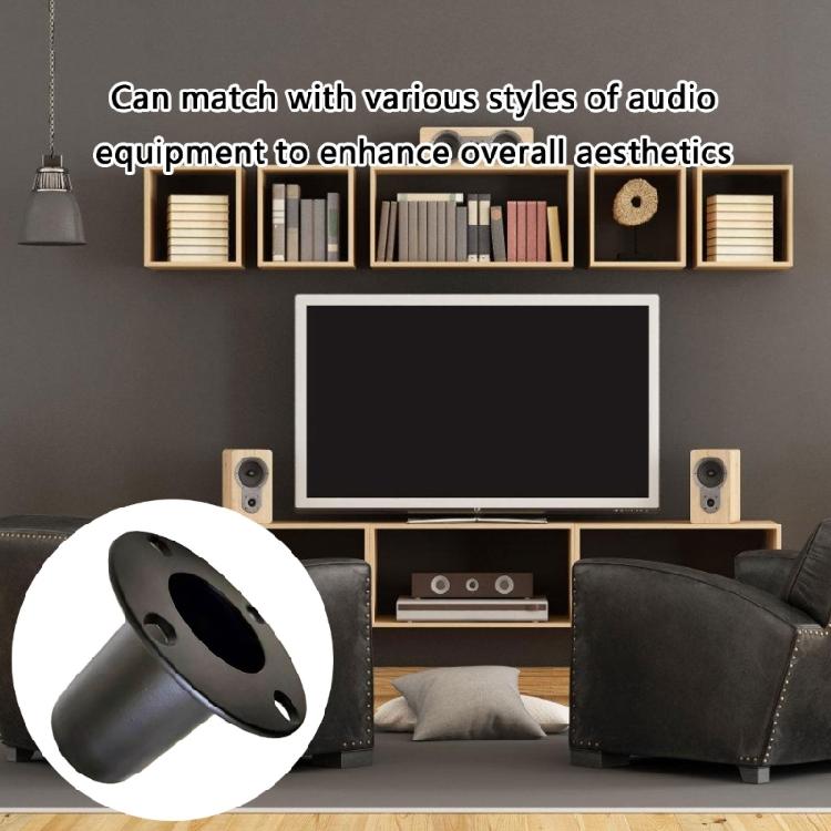 Professional Audios Equipment Metal Base Solid Speaker Stand Top Hat Bracket Universal DJ Stage Performances Accessory