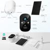 Outdoor Wifi Camera 2k Vicohome X83/wp - Wireless Ip Camera with Solar Panel for Home Monitoring