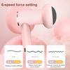 Massage Gun Wireless Charging Fat Pushing Machine Handheld Portable Massage Stick Neck, Waist, Shoulder Kneading Pink White