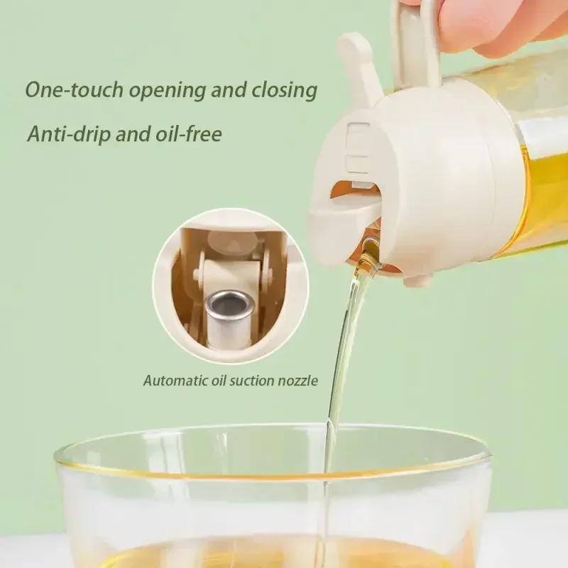 Olive Spray Dispenser Oil Dispenser Bottle for One Kitchen Oil Spray Oil Polisher Bottle Kitchen Storage for Camping Bbq Baking